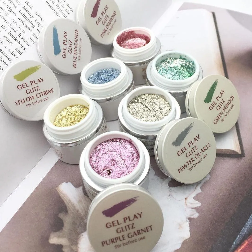 Akzentz Gel Play - Glitz Pewter Quartz