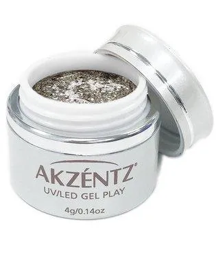 Akzentz Gel Play - Glitz Pewter Quartz