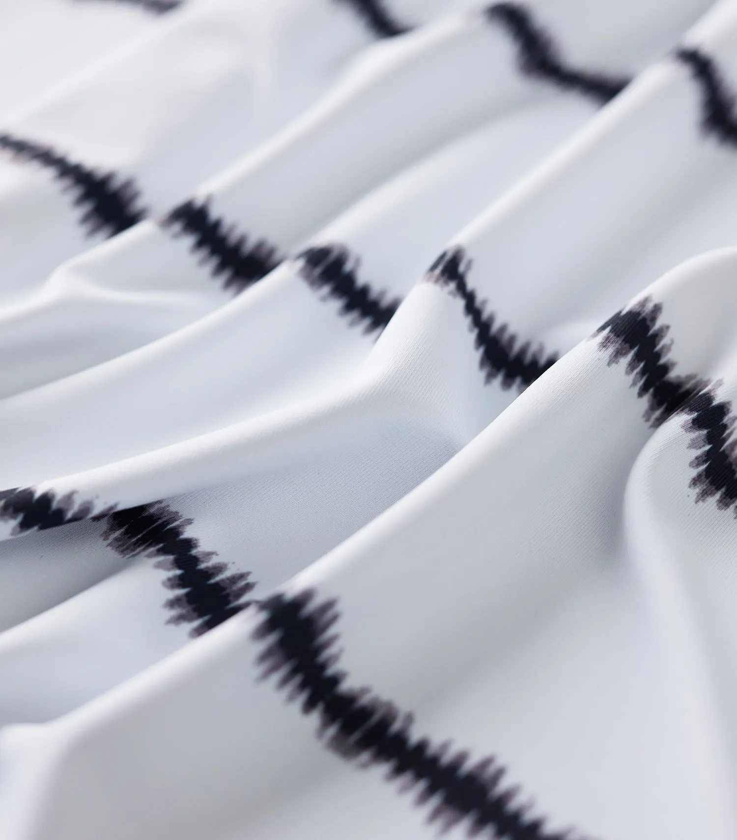 ASHER Shibori Stripe Polo