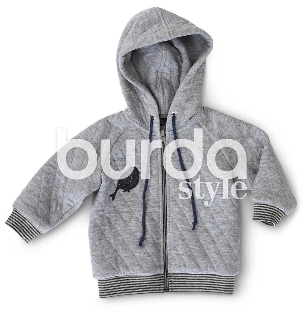 Burda Pattern 9349 Babies' Jogging Suit (6M-3M)