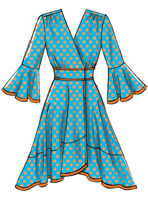 M7892 Misses' Tops and Dresses