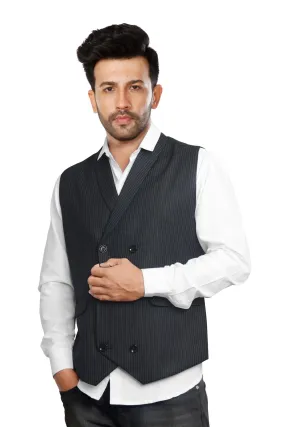 Men’s Charcoal Business Attire Waistcoat