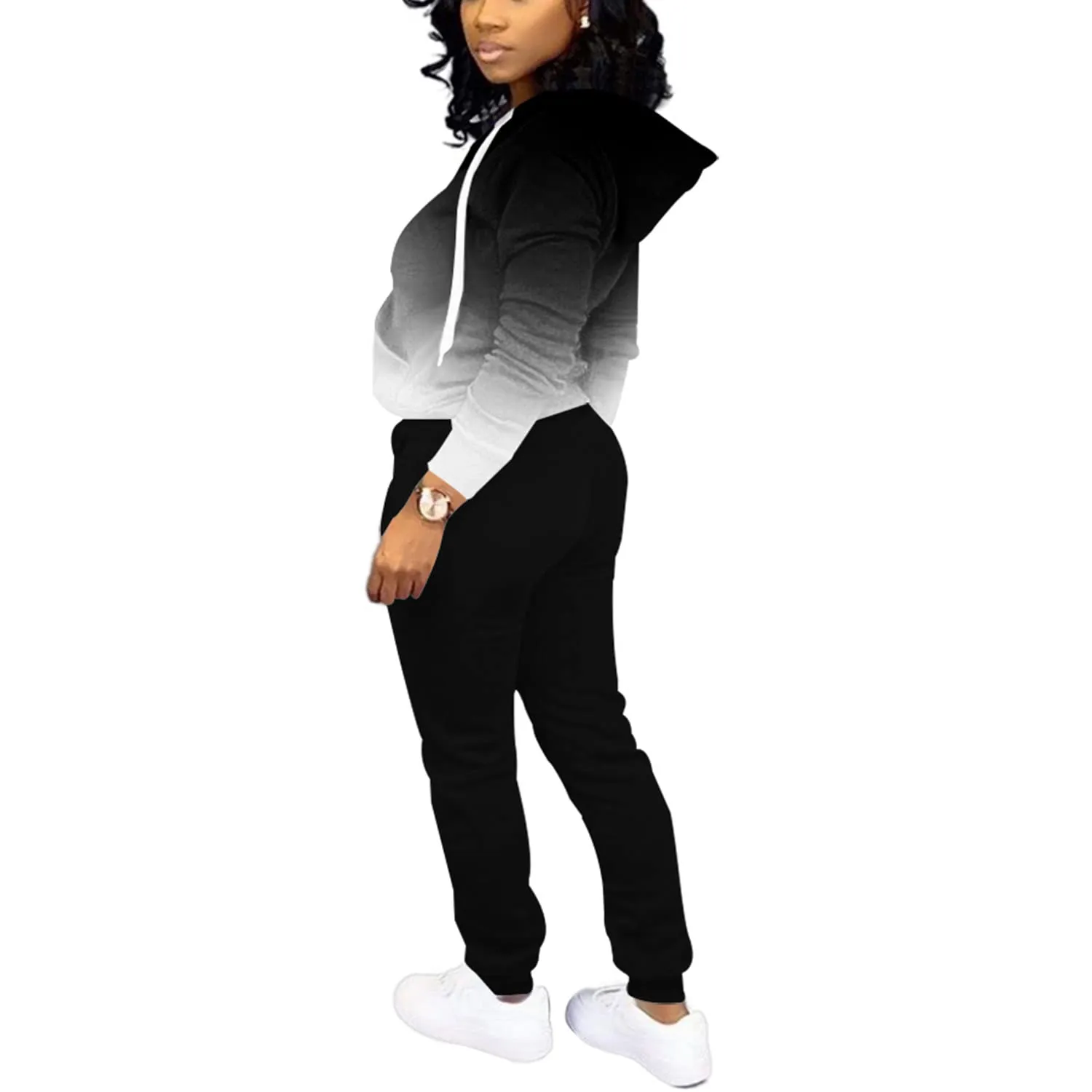 Nimsruc Two Piece Outfits For Women Casual Tracksuit