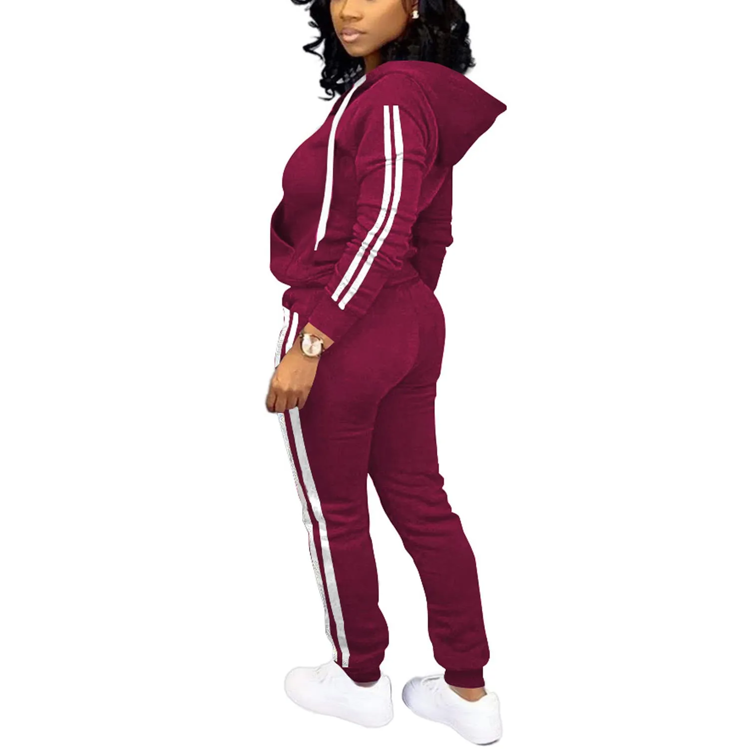 Nimsruc Two Piece Outfits For Women Casual Tracksuit