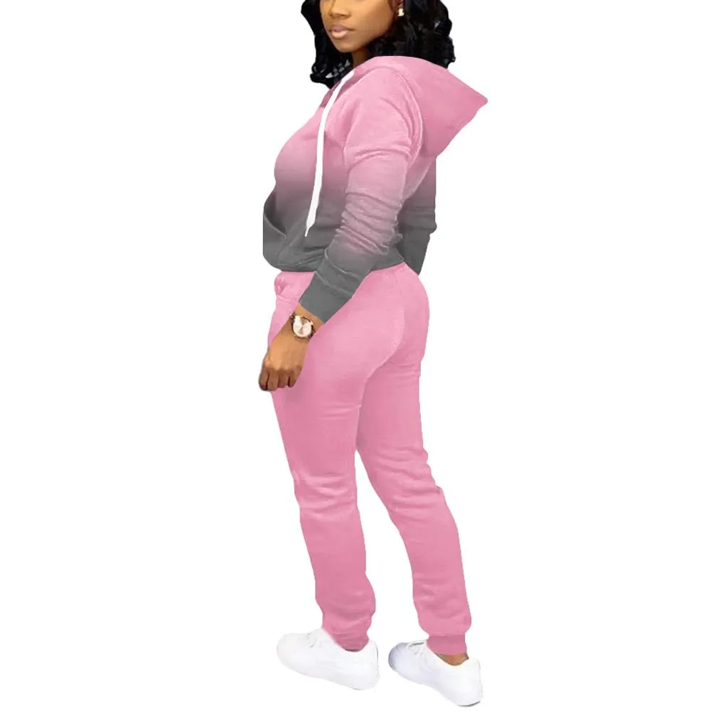 Nimsruc Two Piece Outfits For Women Casual Tracksuit