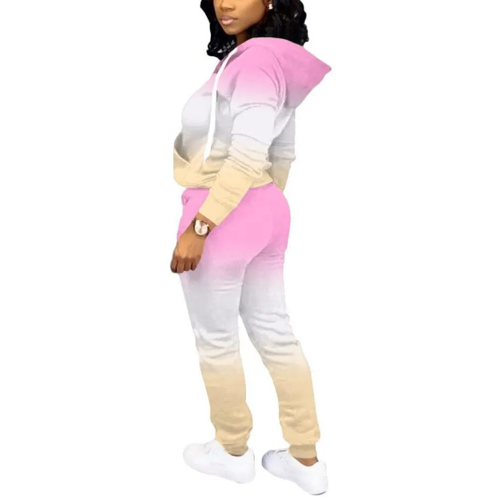 Nimsruc Two Piece Outfits For Women Casual Tracksuit