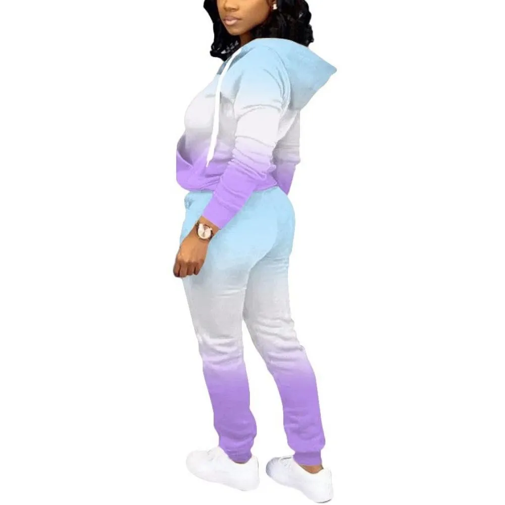 Nimsruc Two Piece Outfits For Women Casual Tracksuit