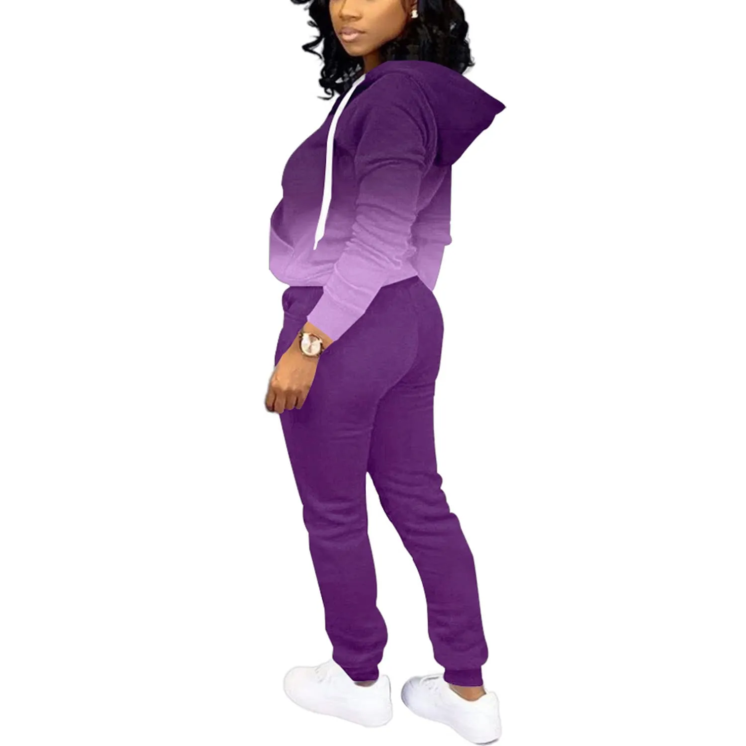 Nimsruc Two Piece Outfits For Women Casual Tracksuit