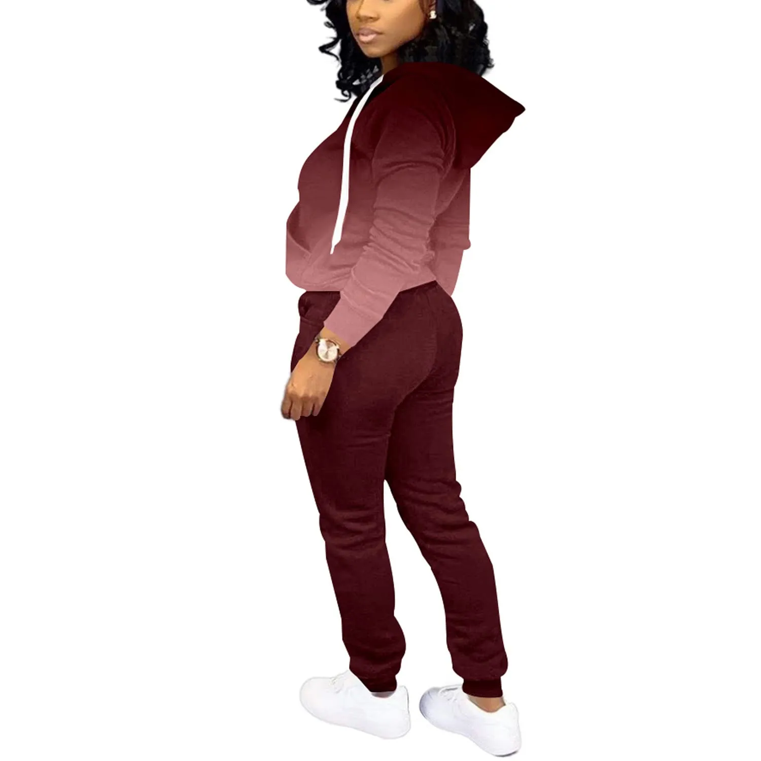 Nimsruc Two Piece Outfits For Women Casual Tracksuit