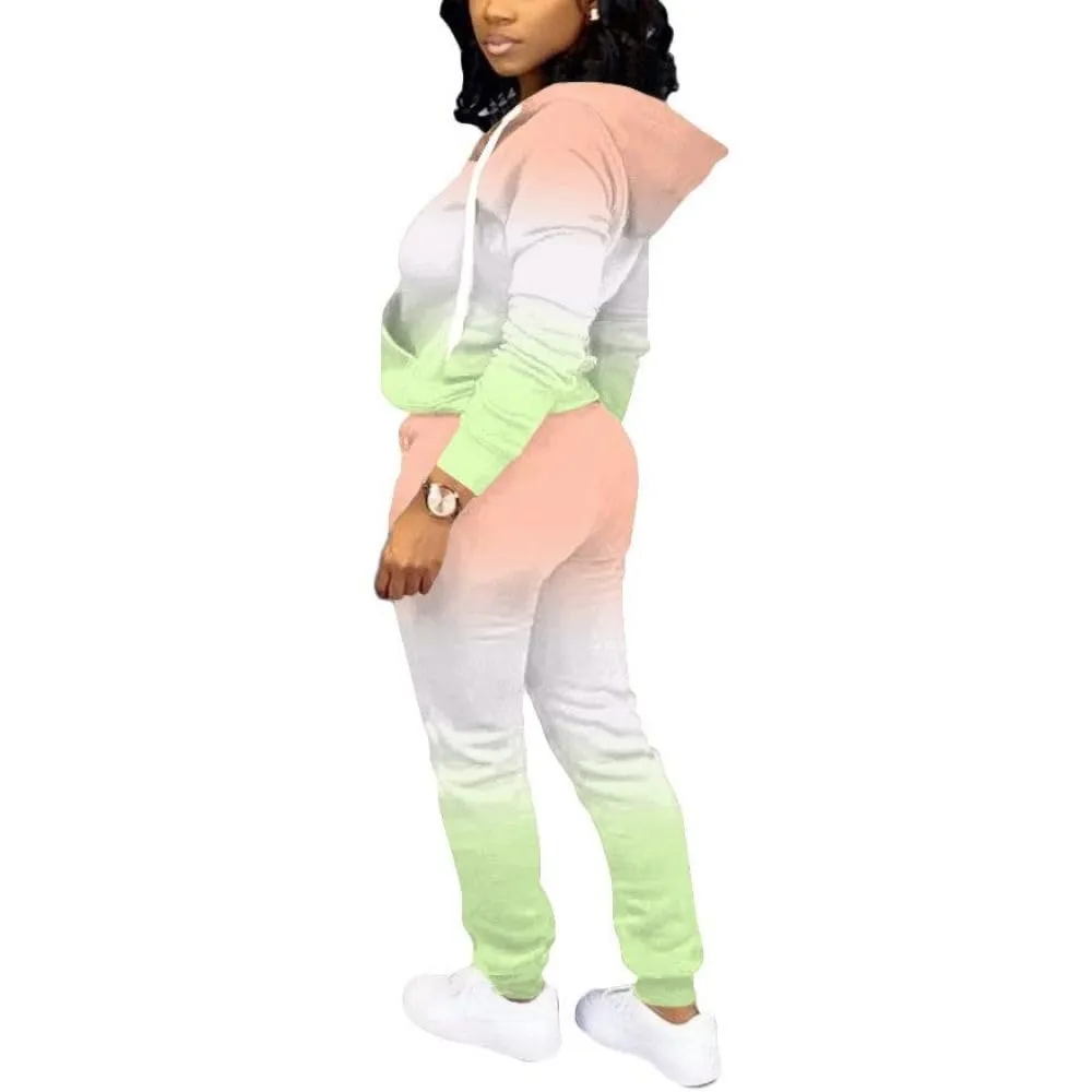 Nimsruc Two Piece Outfits For Women Casual Tracksuit