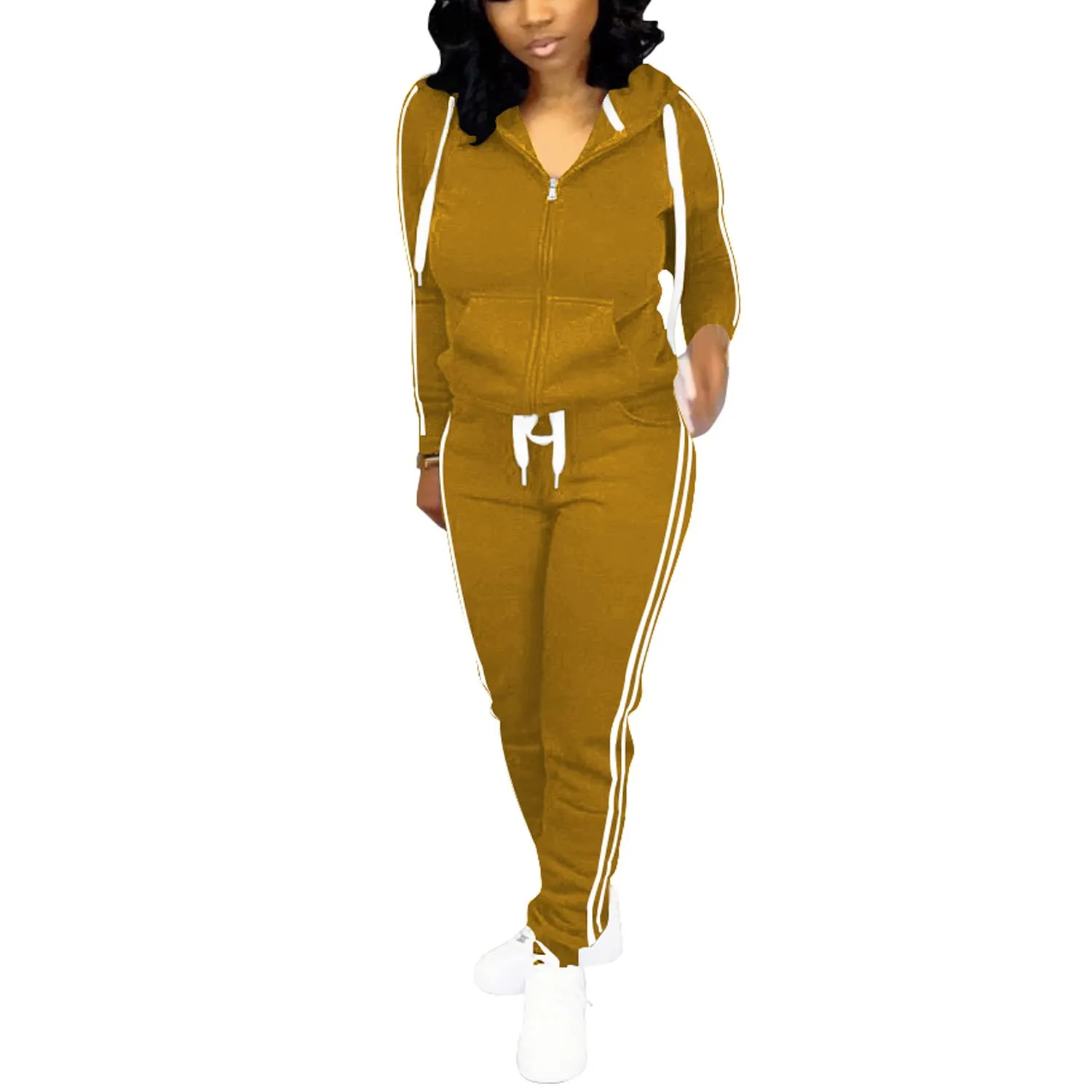 Nimsruc Two Piece Outfits For Women Casual Tracksuit