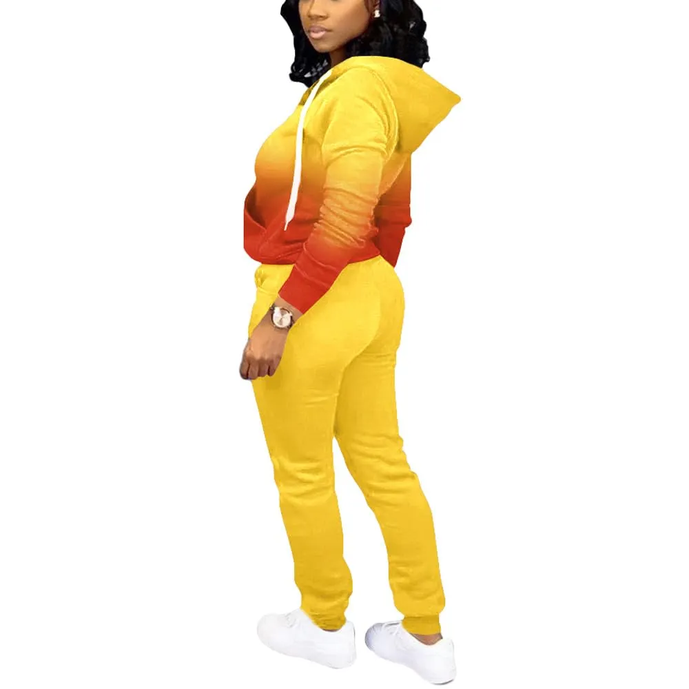 Nimsruc Two Piece Outfits For Women Casual Tracksuit