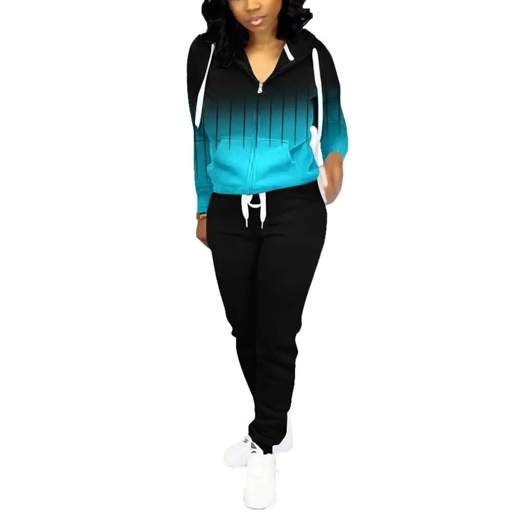 Nimsruc Two Piece Outfits For Women Casual Tracksuit