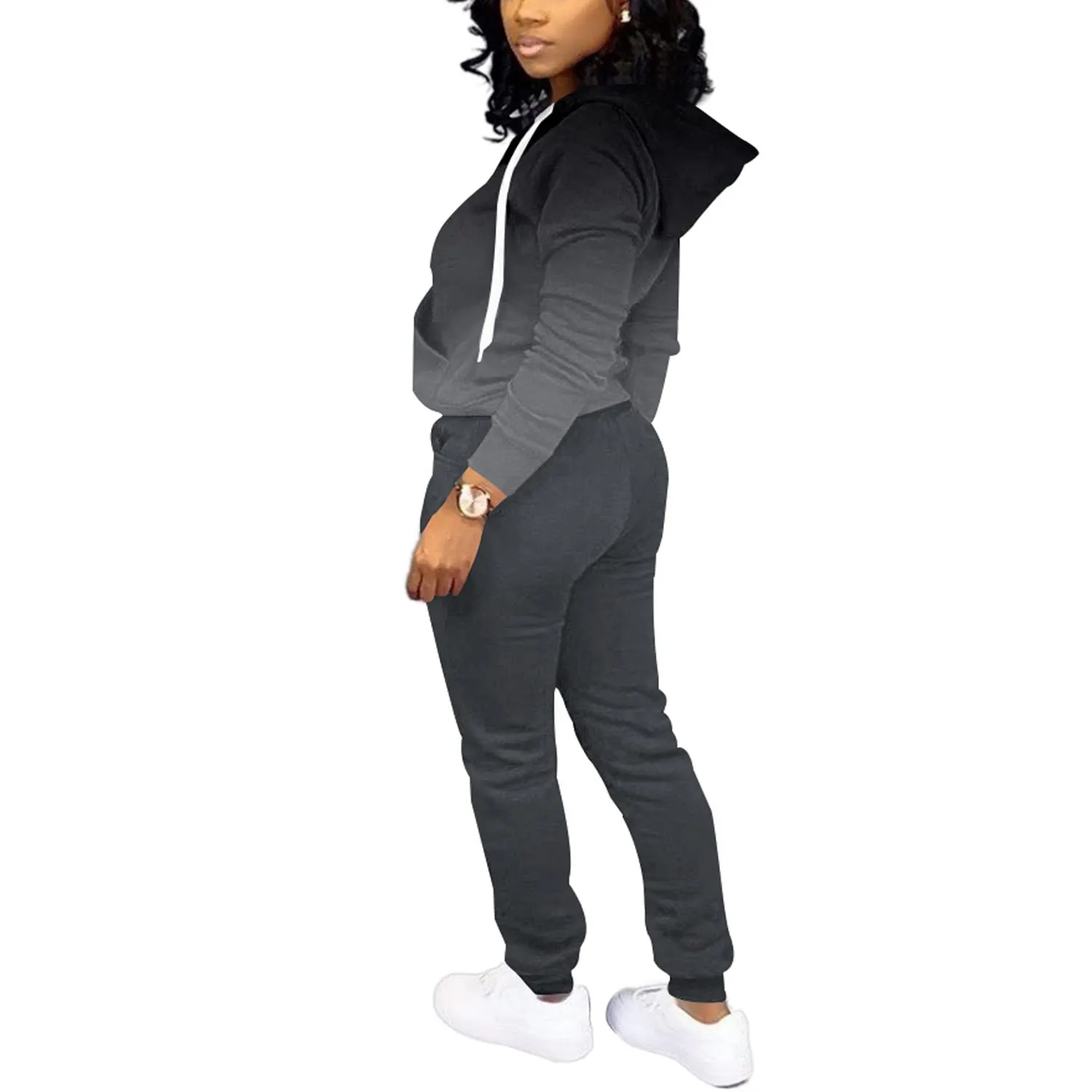 Nimsruc Two Piece Outfits For Women Casual Tracksuit