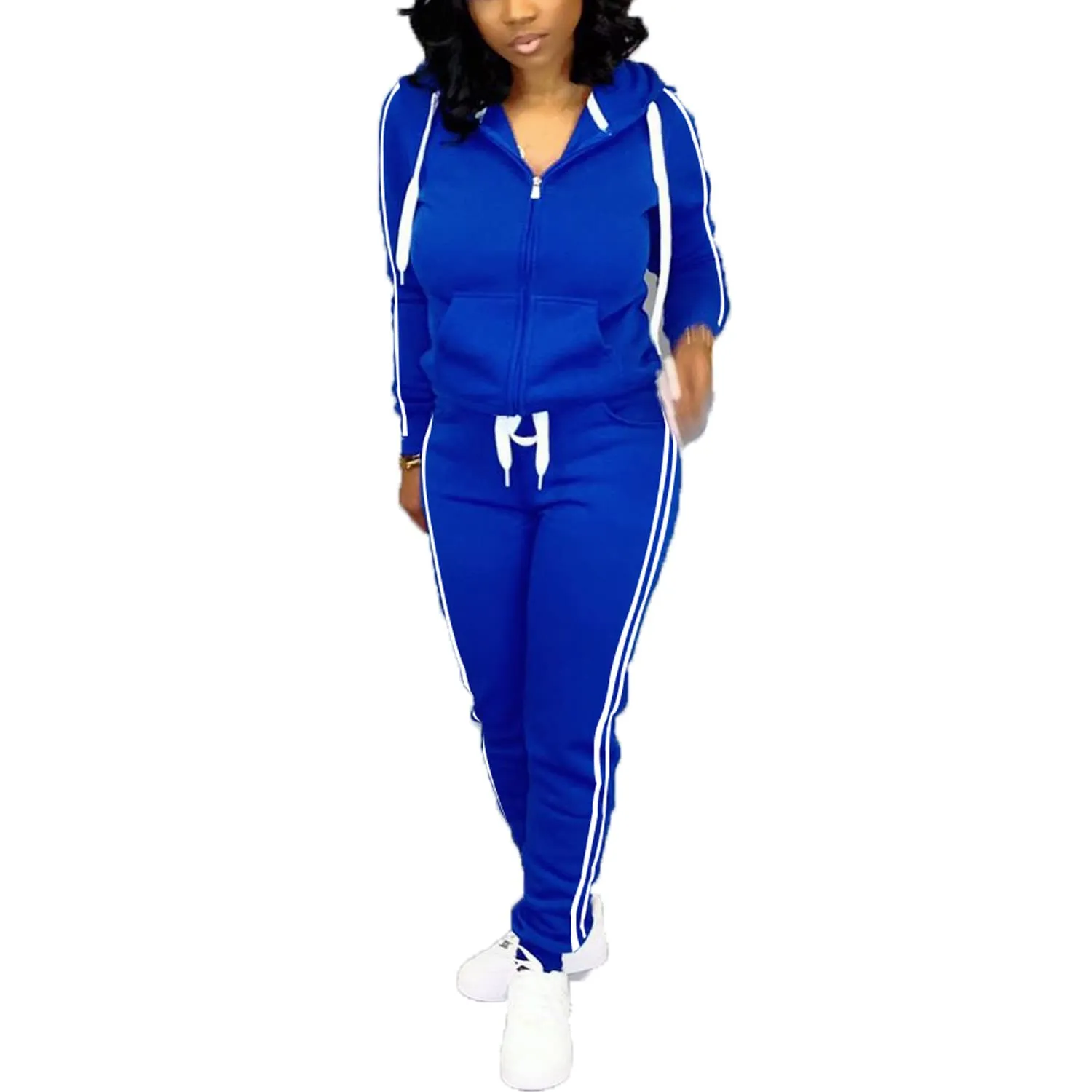 Nimsruc Two Piece Outfits For Women Casual Tracksuit
