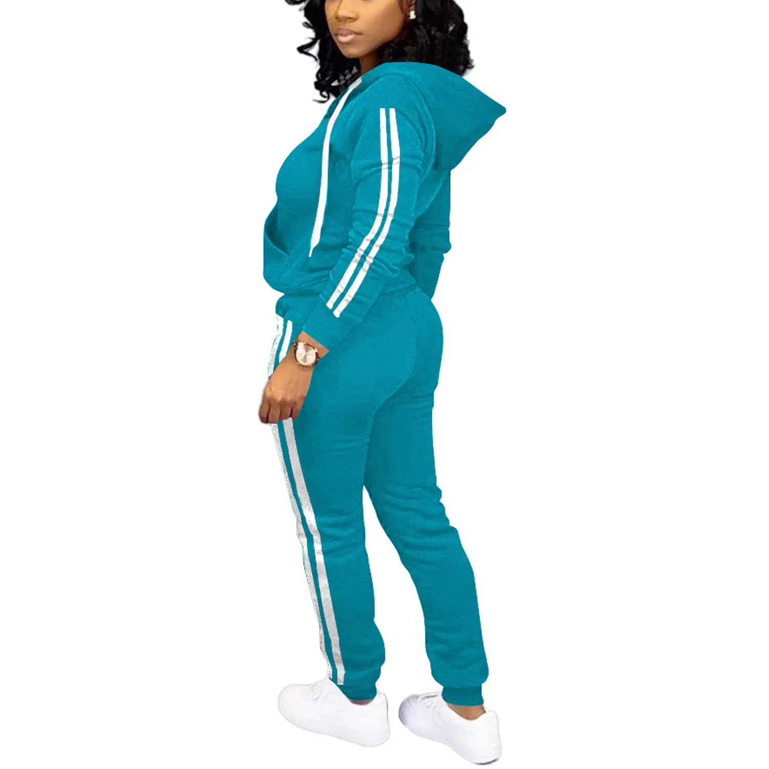 Nimsruc Two Piece Outfits For Women Casual Tracksuit
