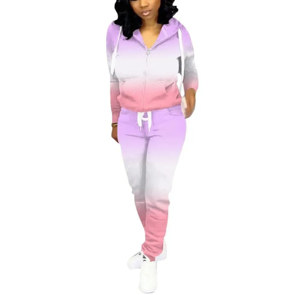 Nimsruc Two Piece Outfits For Women Casual Tracksuit