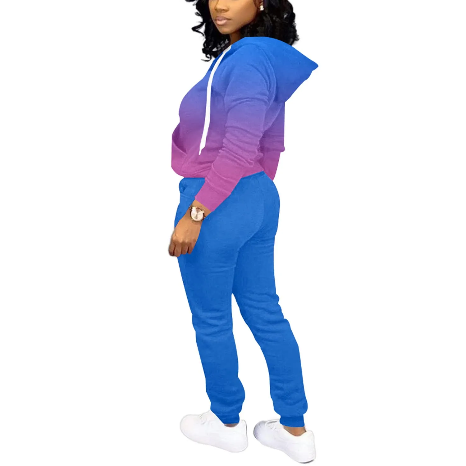Nimsruc Two Piece Outfits For Women Casual Tracksuit