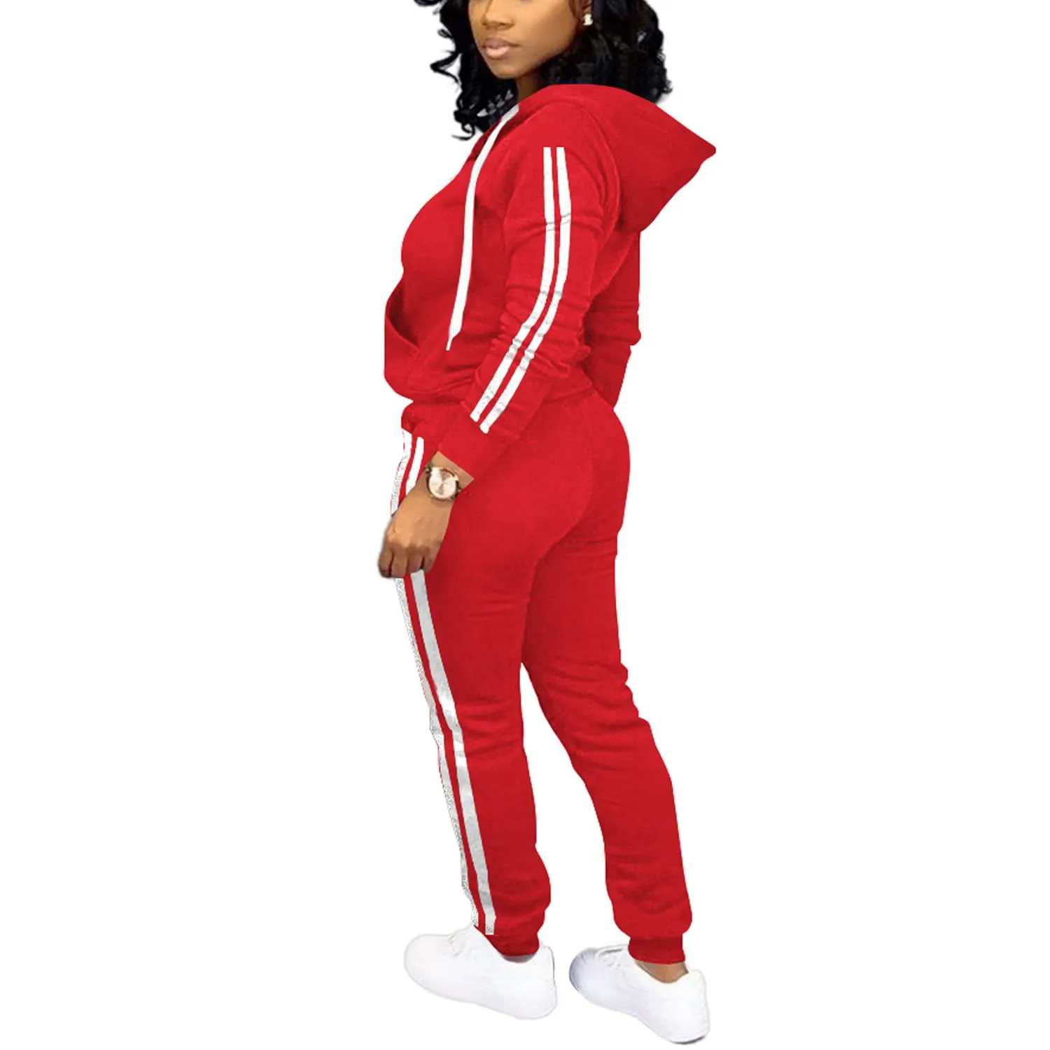 Nimsruc Two Piece Outfits For Women Casual Tracksuit