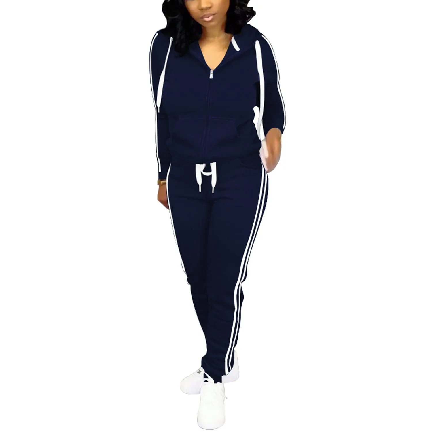 Nimsruc Two Piece Outfits For Women Casual Tracksuit