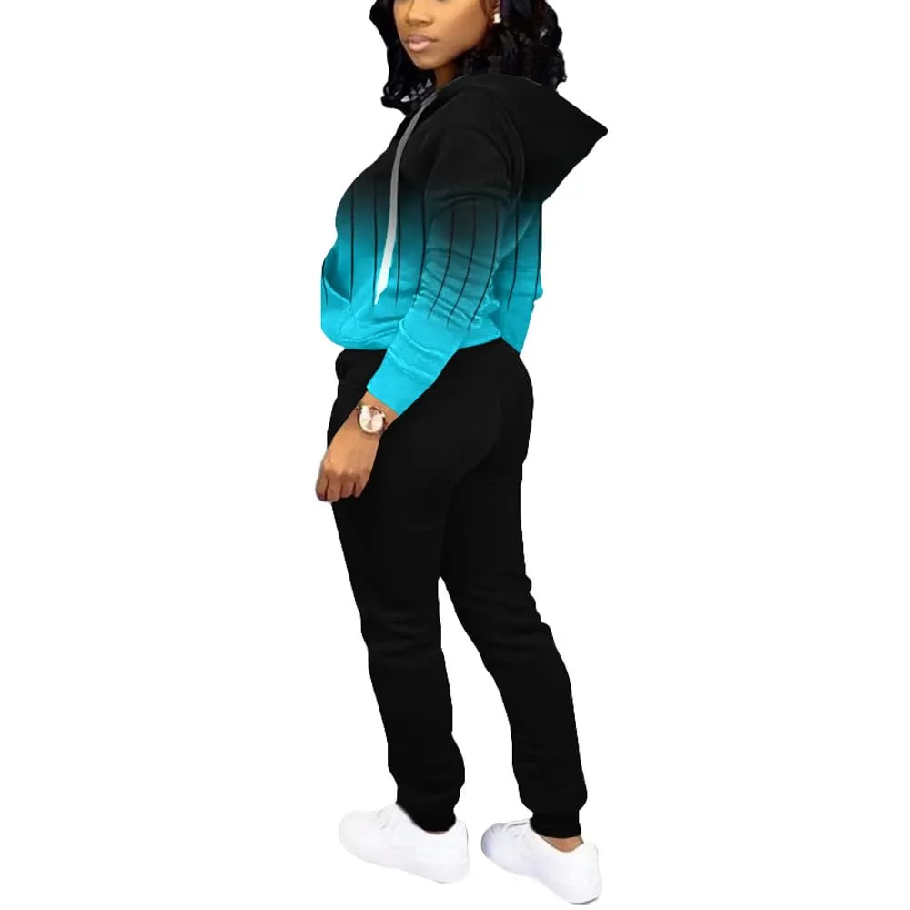 Nimsruc Two Piece Outfits For Women Casual Tracksuit