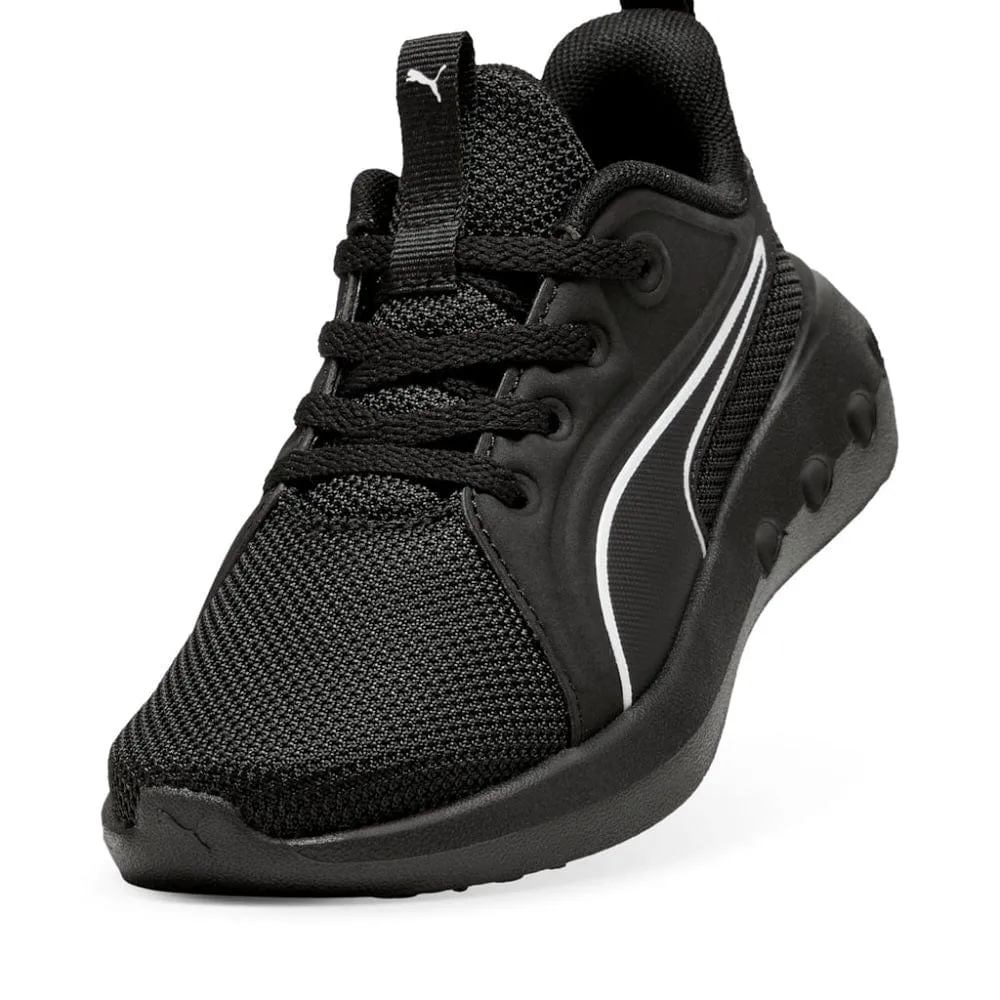 PUMA Childrens Soft Carson - Black / White
