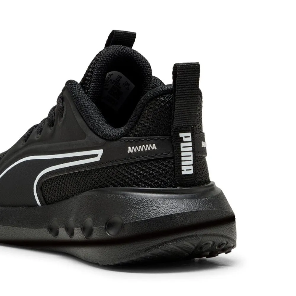 PUMA Childrens Soft Carson - Black / White