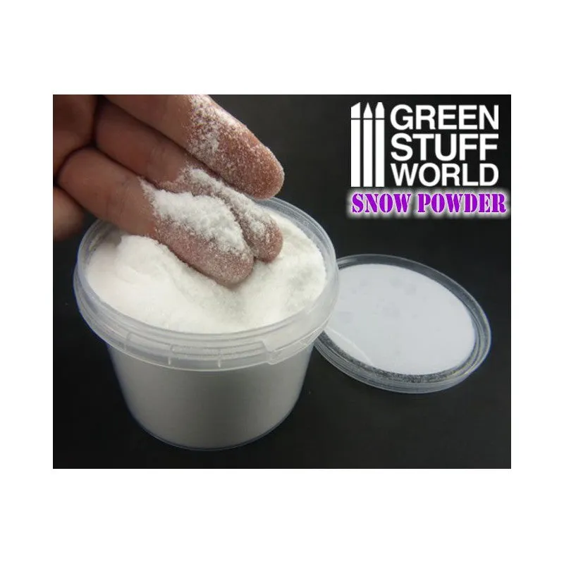Realistic Snow Flock - 280 ml - Green Stuff World -9238