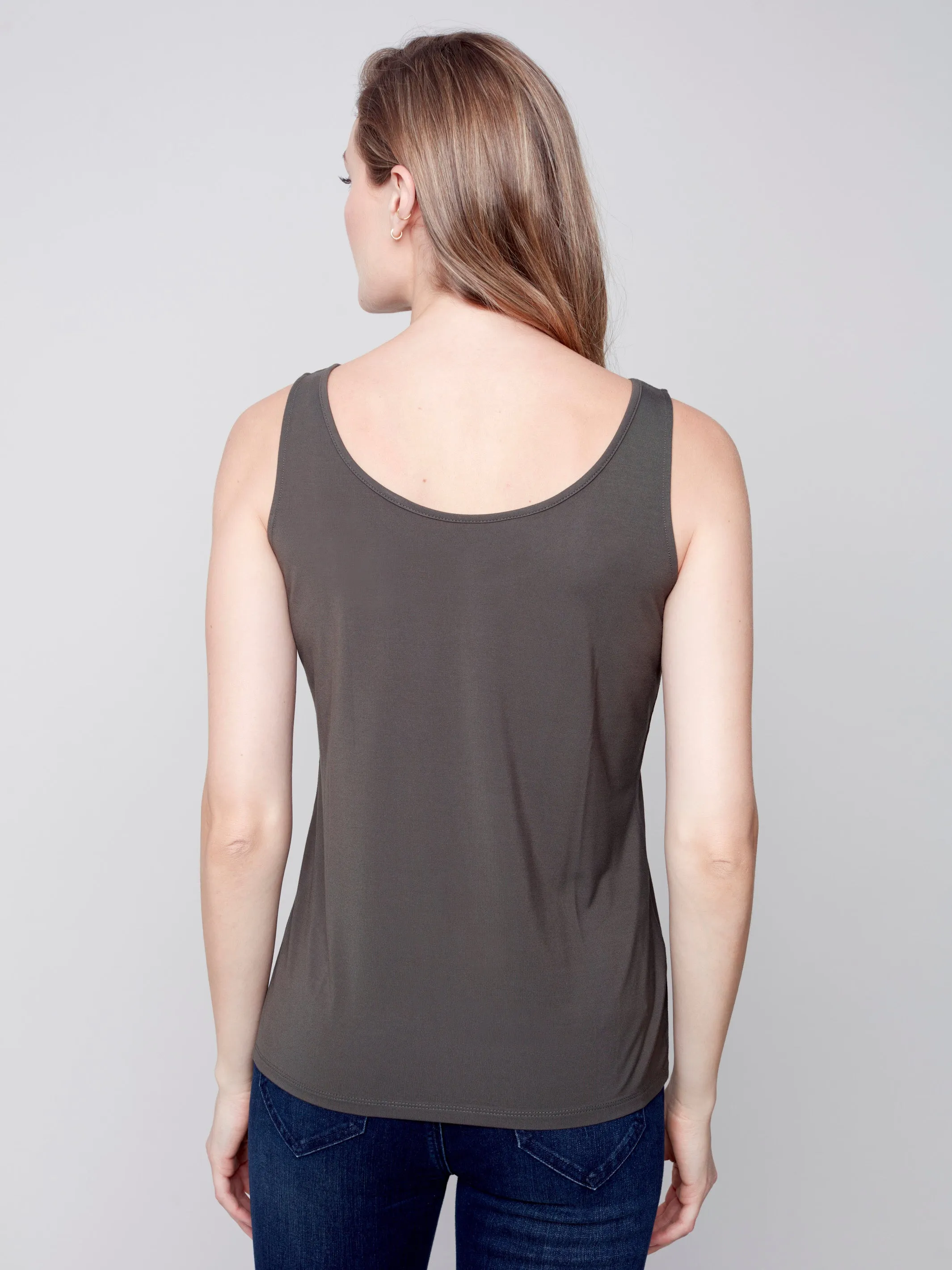 Reversible Bamboo Cami - Spruce