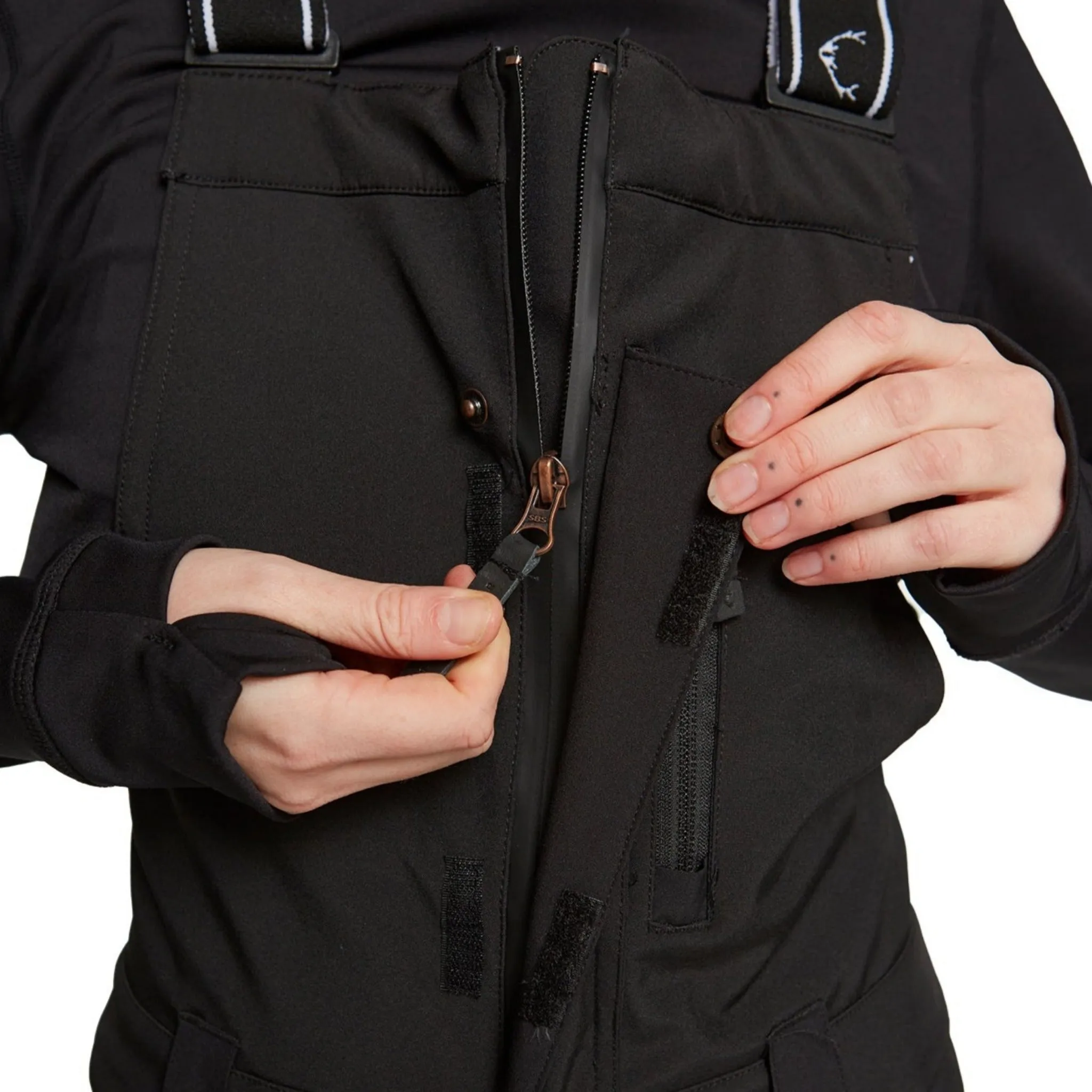 Rojo Women's Ruben Snow Bib - Black