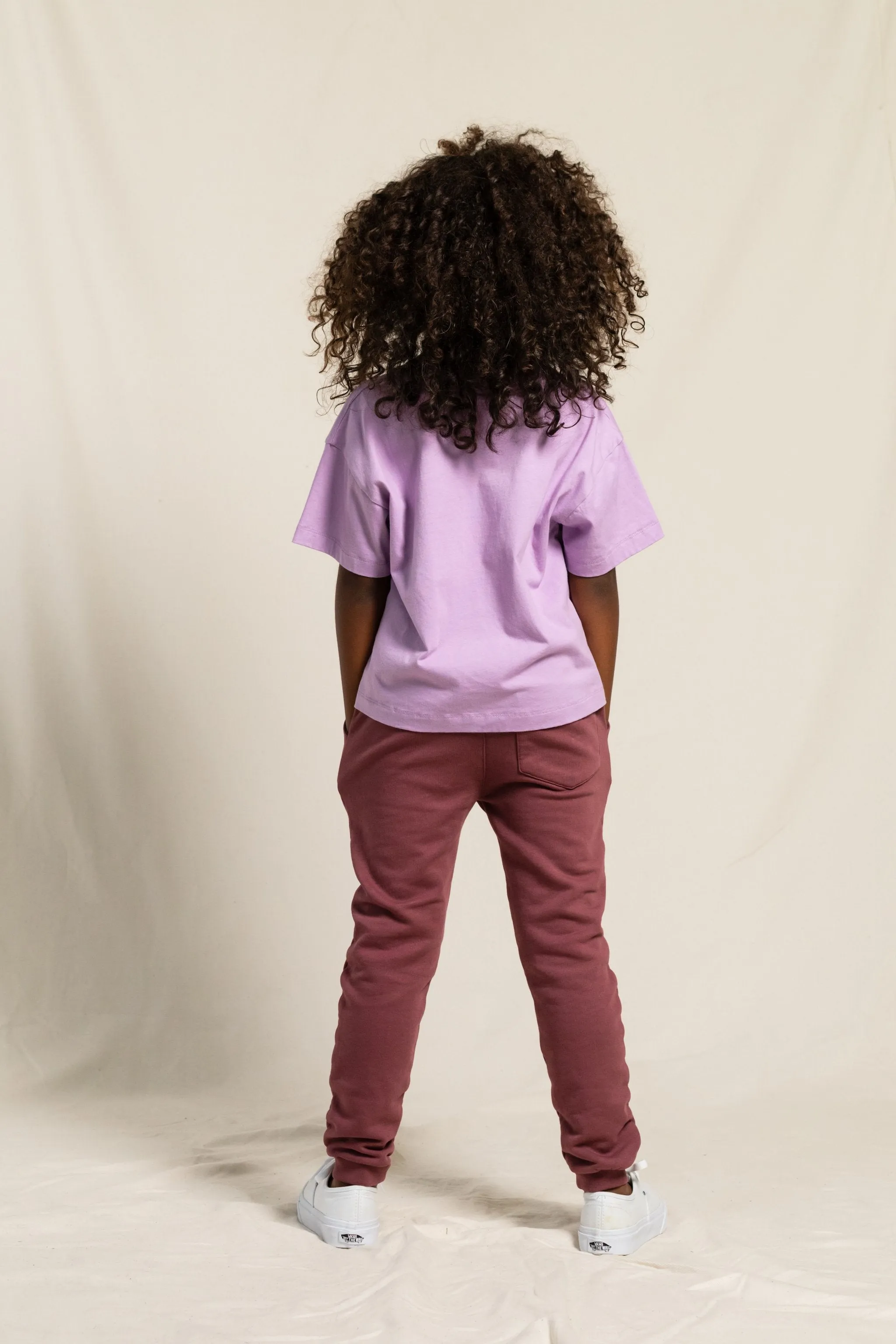 SPRINT Dark Plum - Jogging Straight Pant