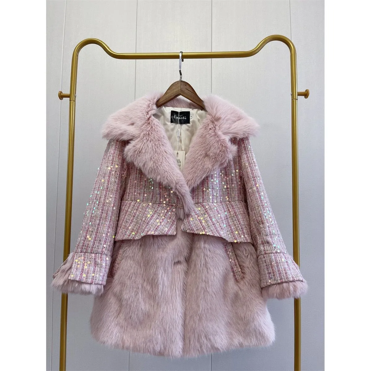 Winter Fluffy Faux Fur Coat Women Fashion Warm Women's Coat Fur Jacket