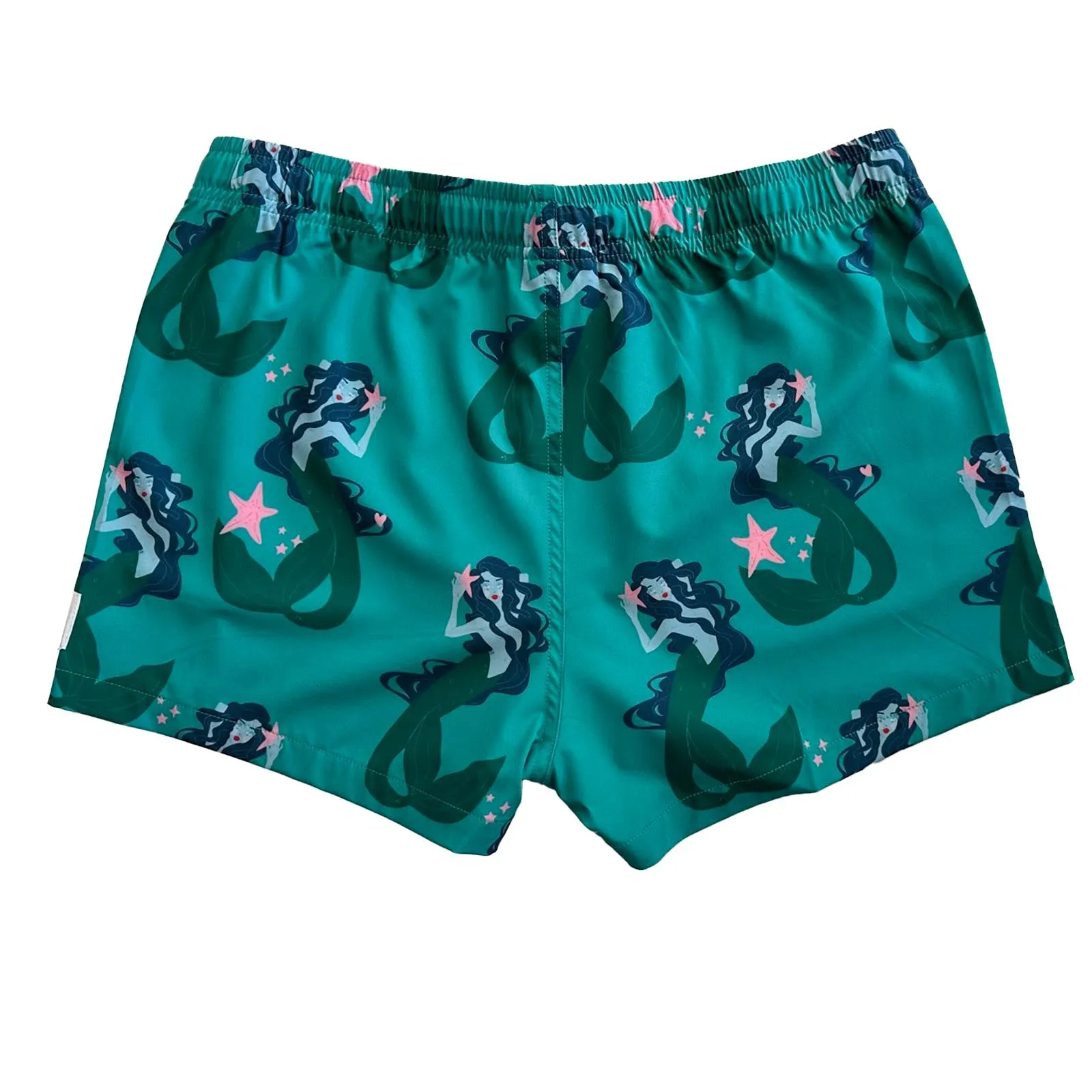 Women's Stretchy Shorts: Mermaids